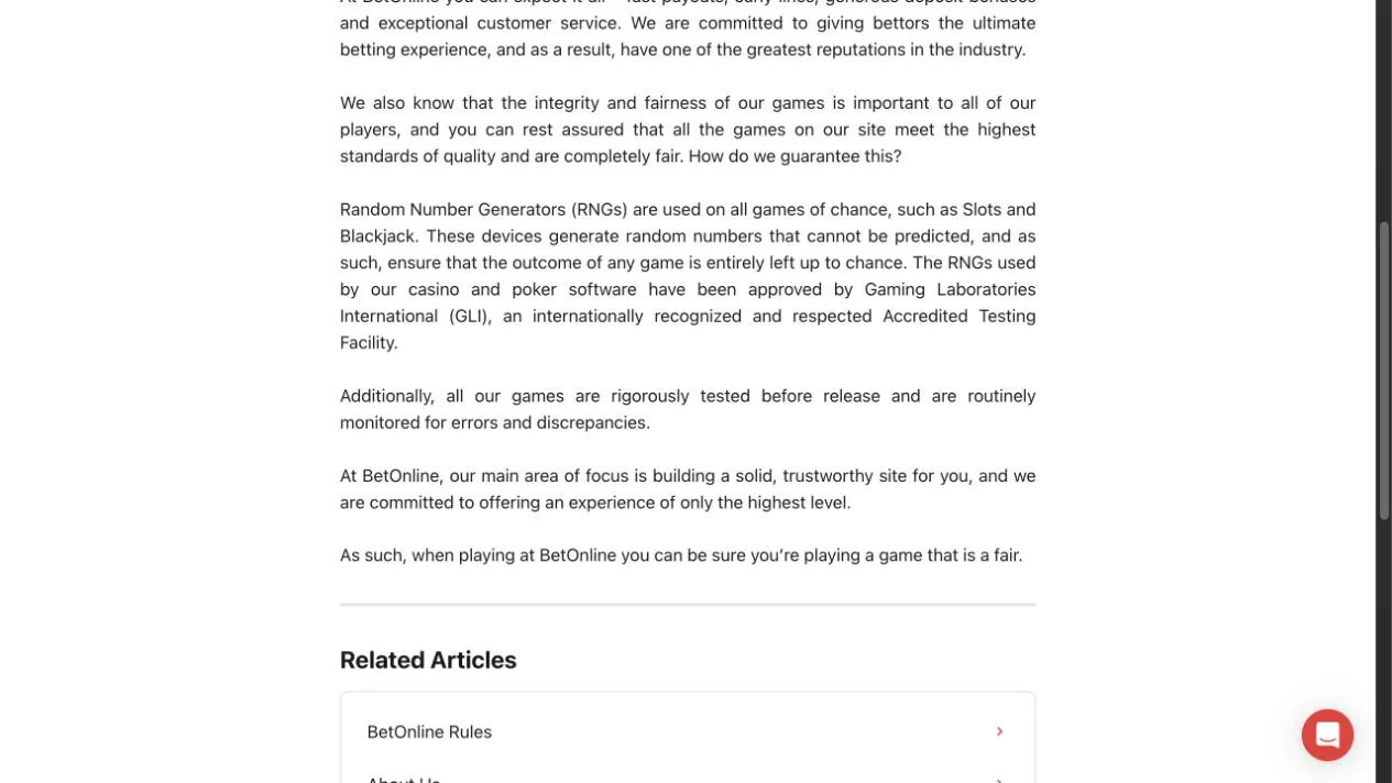 BetOnline source capture of betonline: dated documentary evidence supporting Blue High House S